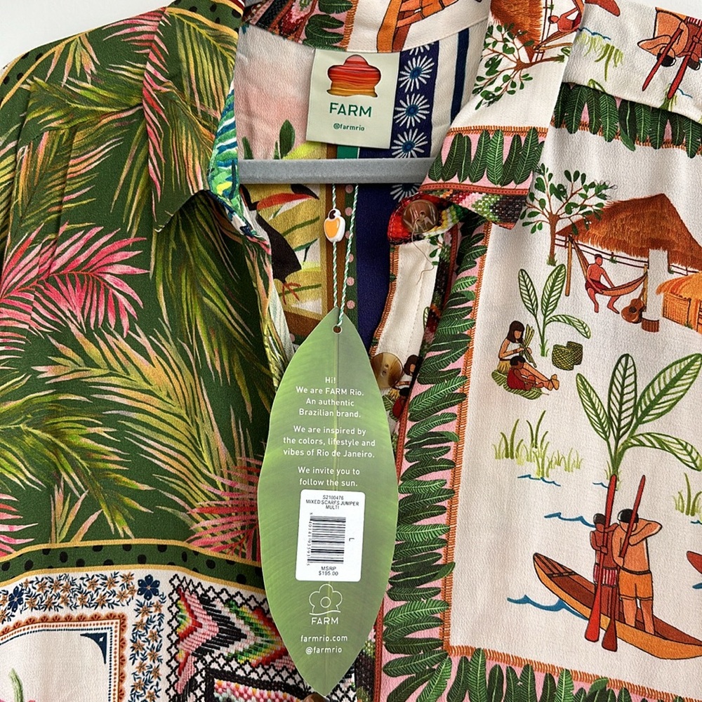 FARM Rio Multicolor Jumpsuit - Picture 4 of 6